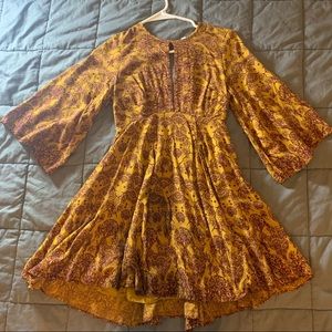 ECOTE XS OPEN BACK DRESS